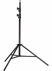 Photography Light Stand 6.6ft / 200 cm Adjustable Tripod Stand, Heavy Duty Aluminum Alloy