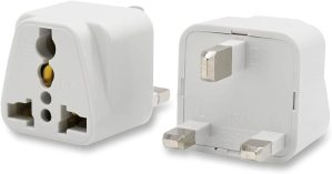 USA/Canada/EU/AU to UAE Dubai UK HK Plug Converter, 3-Pin Travel Adapter Plug, - Image 7