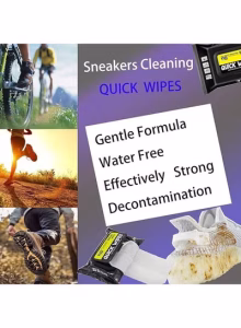Shoe Cleaning Wipes – 2 Packs (60 Disposable Quick-Clean Sneaker Wipes) - Image 5