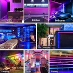 TV LED Backlights 4.5M, LED Strip Lights with Bluetooth APP Control for 65-75 inch TV, - Image 3