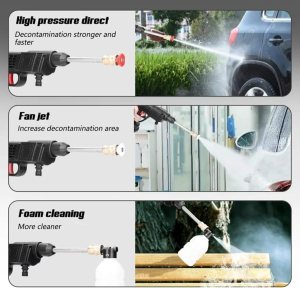 48V Cordless Pressure Washer for Car & Outdoor Cleaning - Image 5