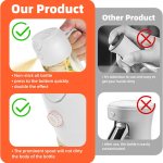 470ml Olive Oil Spray Bottle for Kitchen Gadgets - 2 in 1 Olive Oil Dispenser Bottle - Image 2