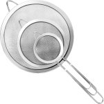 3 Pcs Super Wire Extra Fine Mesh Strainer with Handle, Small Medium Large - Image 8