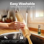 Wooden Rolling Pin for Baking - Image 5