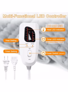 Electric Heat Pad for Back Pain and Cramps Relief - Image 5