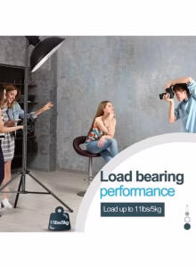 Photography Light Stand 6.6ft / 200 cm Adjustable Tripod Stand, Heavy Duty Aluminum Alloy - Image 4