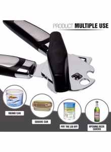 Can Opener Manual, No-Trouble-Lid-Lift, Handheld Can Opener Smooth Edge with Sharp Blade - Image 9