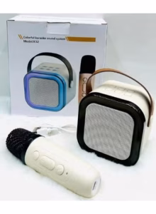 Portable Bluetooth Karaoke Speaker with 2 Wireless Microphones - Image 6